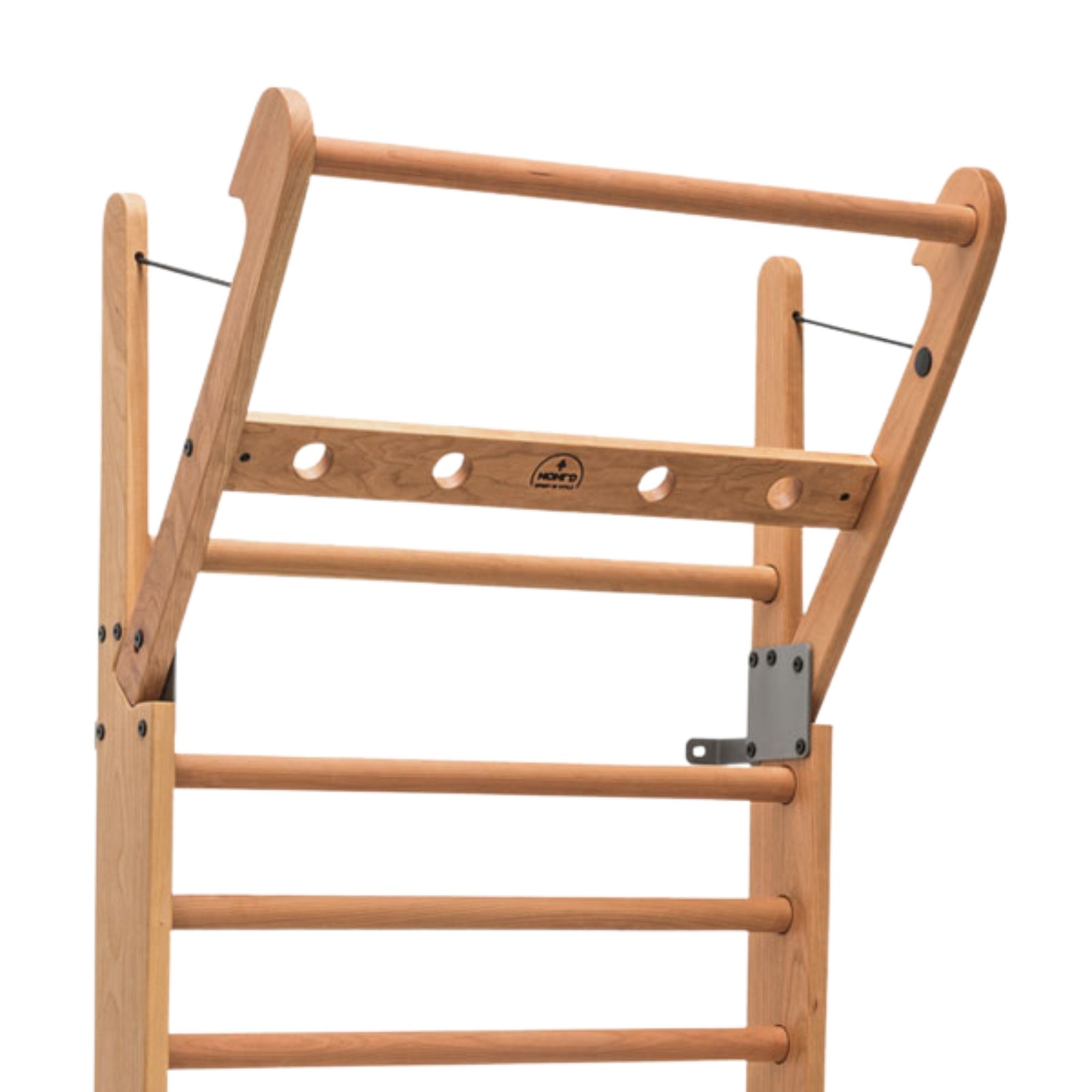 NOHRD Wallbars Kersen - Uitklapbaar wandrek - Kersenhout