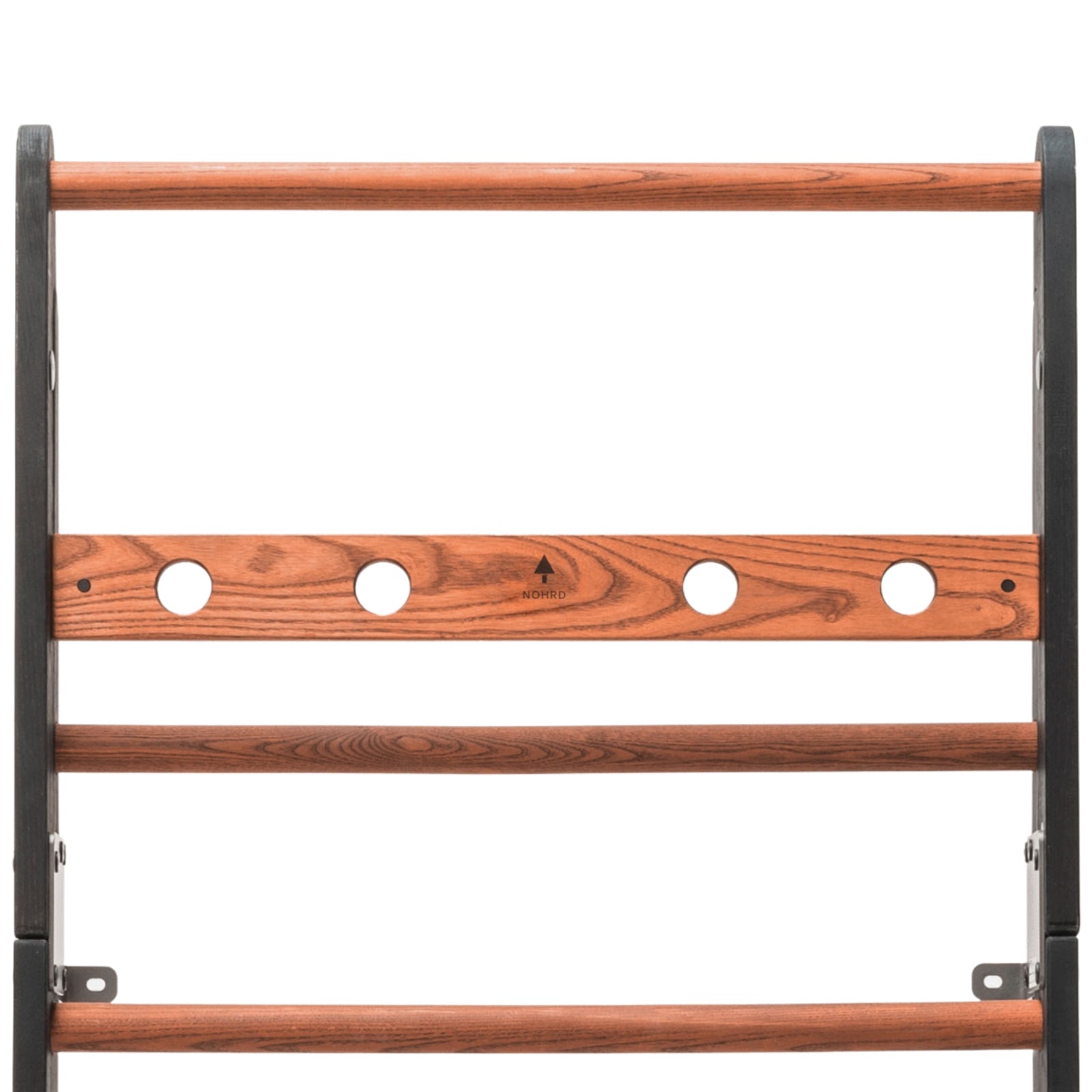 NOHRD Wallbars Club - Uitklapbaar wandrek  - Gebeitst eikenhout