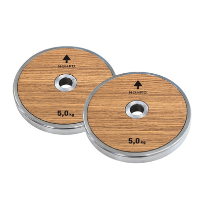 NOHRD Weight Plate Set 5 KG - 2x halterschijven