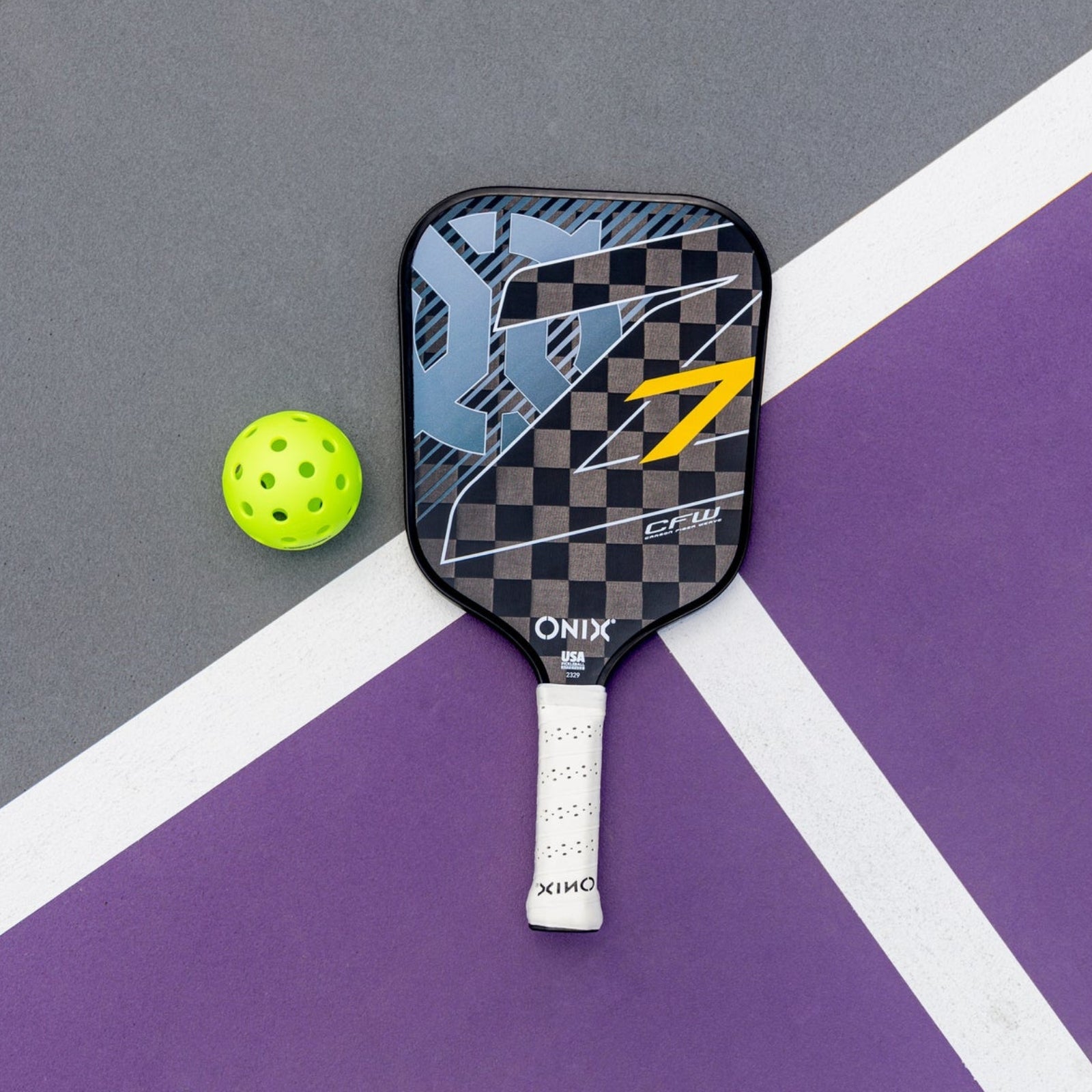 ONIX Graphite Z7 Grijs - Performance Pickleball paddle
