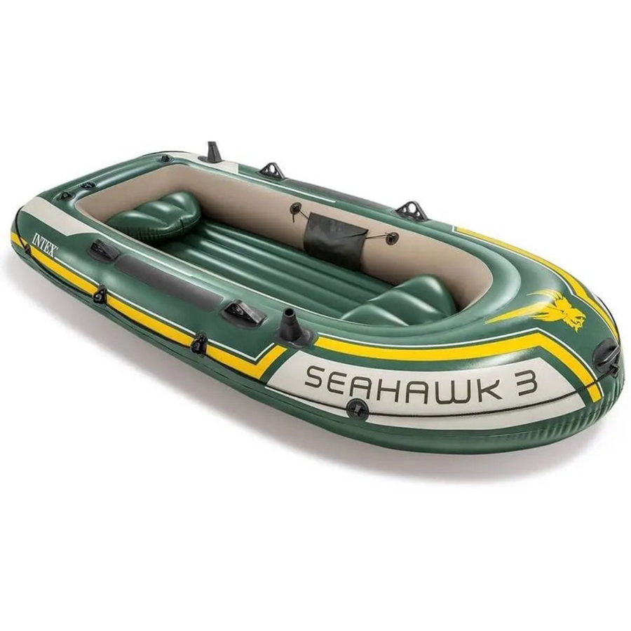 Opblaasbare boot voor 3 personen - Intex Seahawk 3 Set - 295 x 137 cm