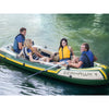 Opblaasbare boot voor 4 personen - Intex Seahawk 4 Set - 351 x 145