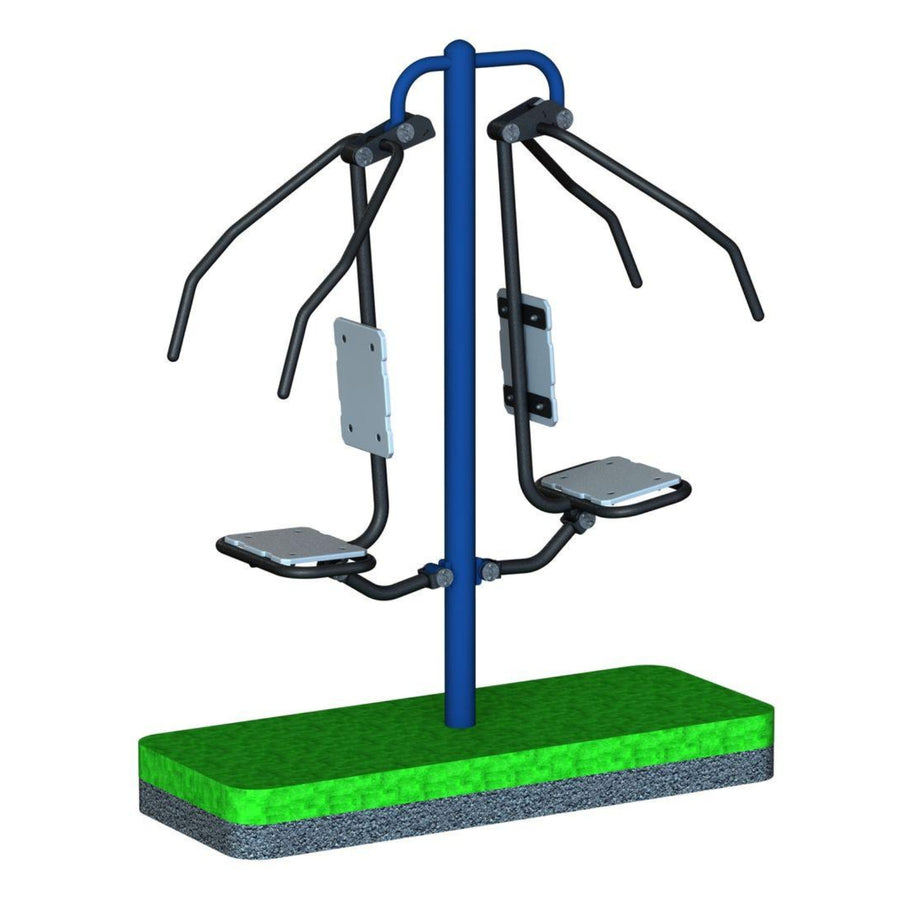 Outdoor fitness machine - Element Fitness Outdoor Push & Pull Chair