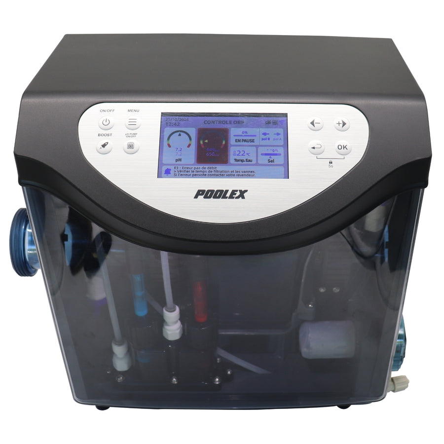 Poolex Aqualyser Total - Waterkwaliteit-onderhoudsysteem voor zwembaden - Zoutelektrolyse + pH