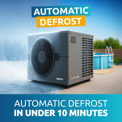 Poolex Nano 2025 Full Inverter (3kW) Reversible - Warmtepomp voor zwembaden/spa's tot 20 m3