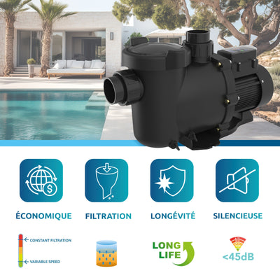 Poolex Onduline filterpomp (1.5 pk) - Drie instelbare snelheden