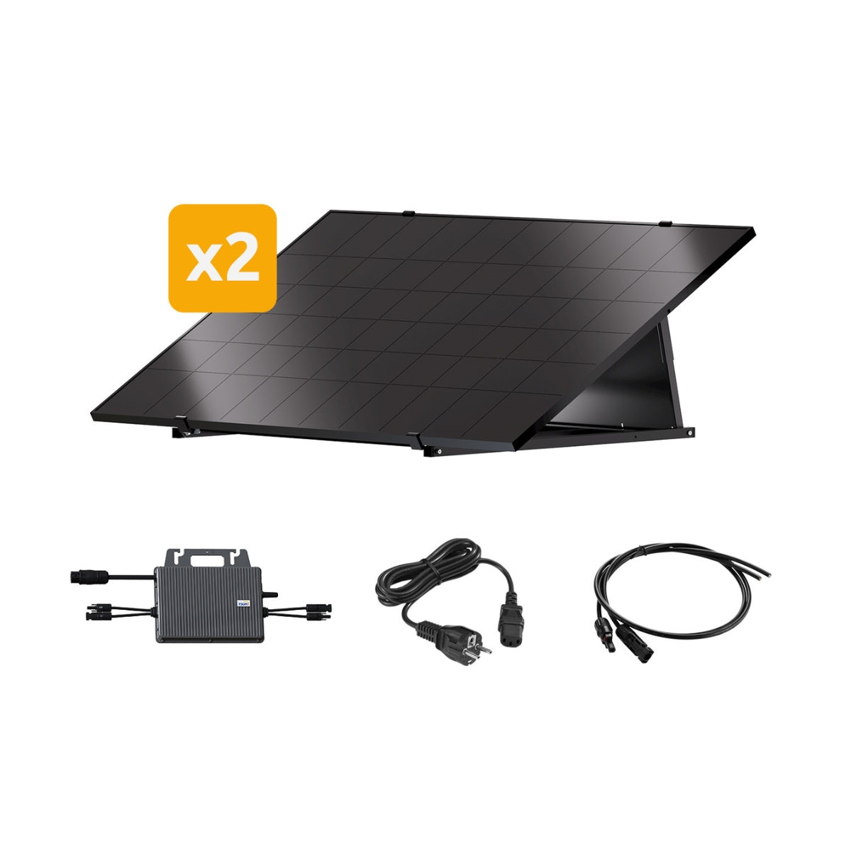 Poolex Plug & Play - Voorgeïnstalleerde zonnepaneel kit voor zwembadinstallaties en overige (buiten)doeleinden