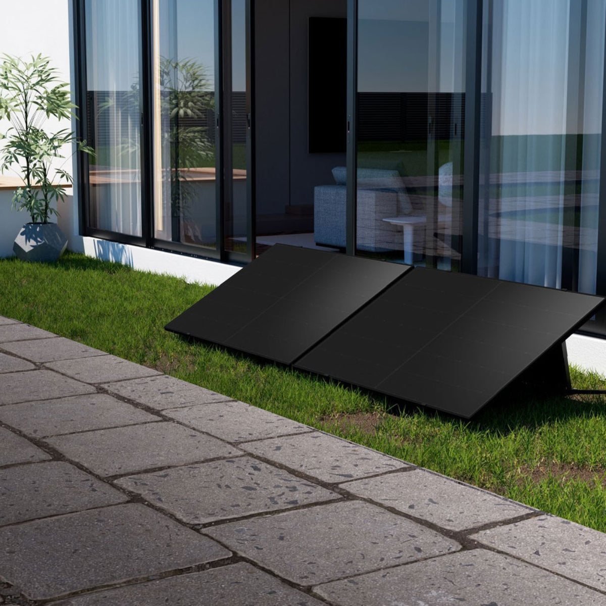 Poolex Plug & Play - Voorgeïnstalleerde zonnepaneel kit voor zwembadinstallaties en overige (buiten)doeleinden