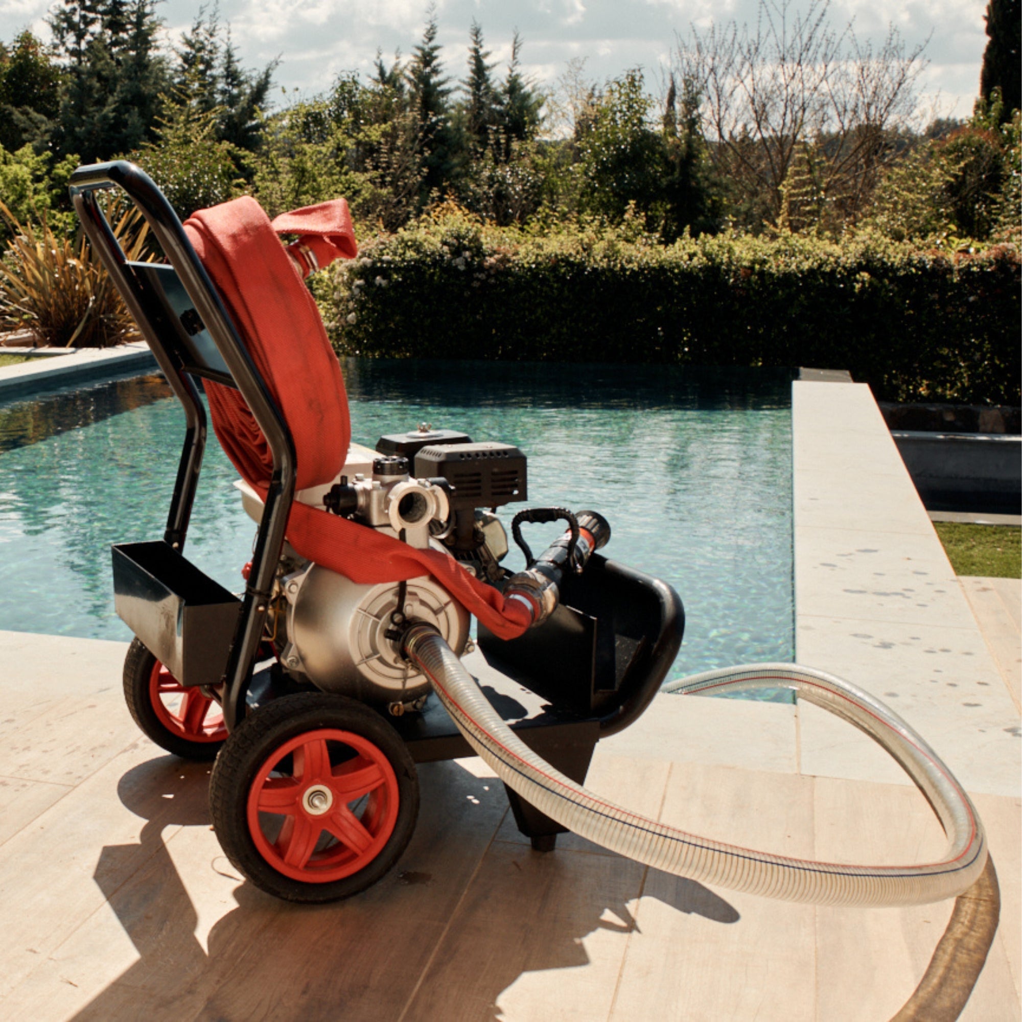 Poolex Pool Sam - Brandblusser motorpomp voor zwembaden - brandbestrijding