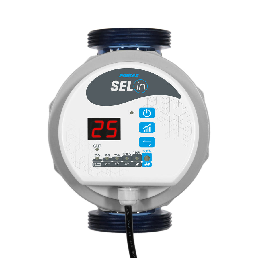 Poolex Sel-In Salt Electrolyzer - Zoutchlorinator / Zoutelektrolyse systeem voor zwembaden