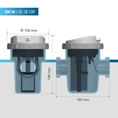 Poolex Sel-In Salt Electrolyzer - Zoutchlorinator / Zoutelektrolyse systeem voor zwembaden