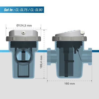 Poolex Sel-In Salt Electrolyzer - Zoutchlorinator / Zoutelektrolyse systeem voor zwembaden