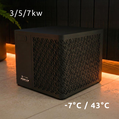 Poolex Spawer O'Spa Flow (5 kW) met geïntegreerde circulatiepomp - warmtepomp voor spa's