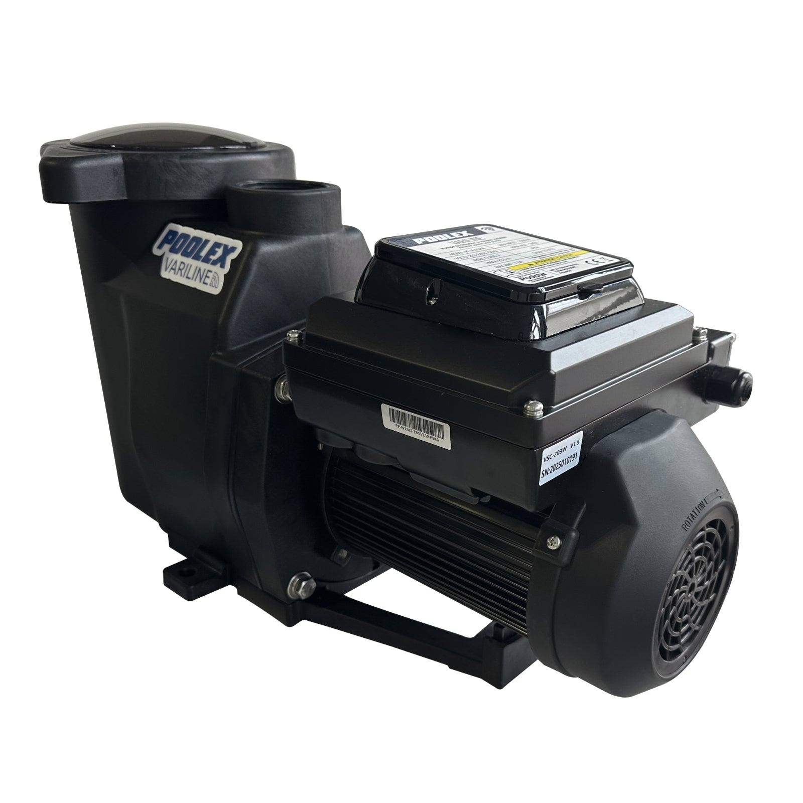 Poolex Variline WiFi filterpomp (1 pk - 1.5 pk - 2 pk - 3 pk) - Vier instelbare snelheden & Op afstand te bedienen