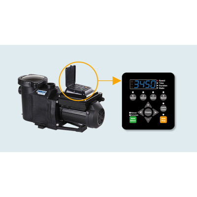 Poolex Variline WiFi filterpomp (1 pk - 1.5 pk - 2 pk - 3 pk) - Vier instelbare snelheden & Op afstand te bedienen