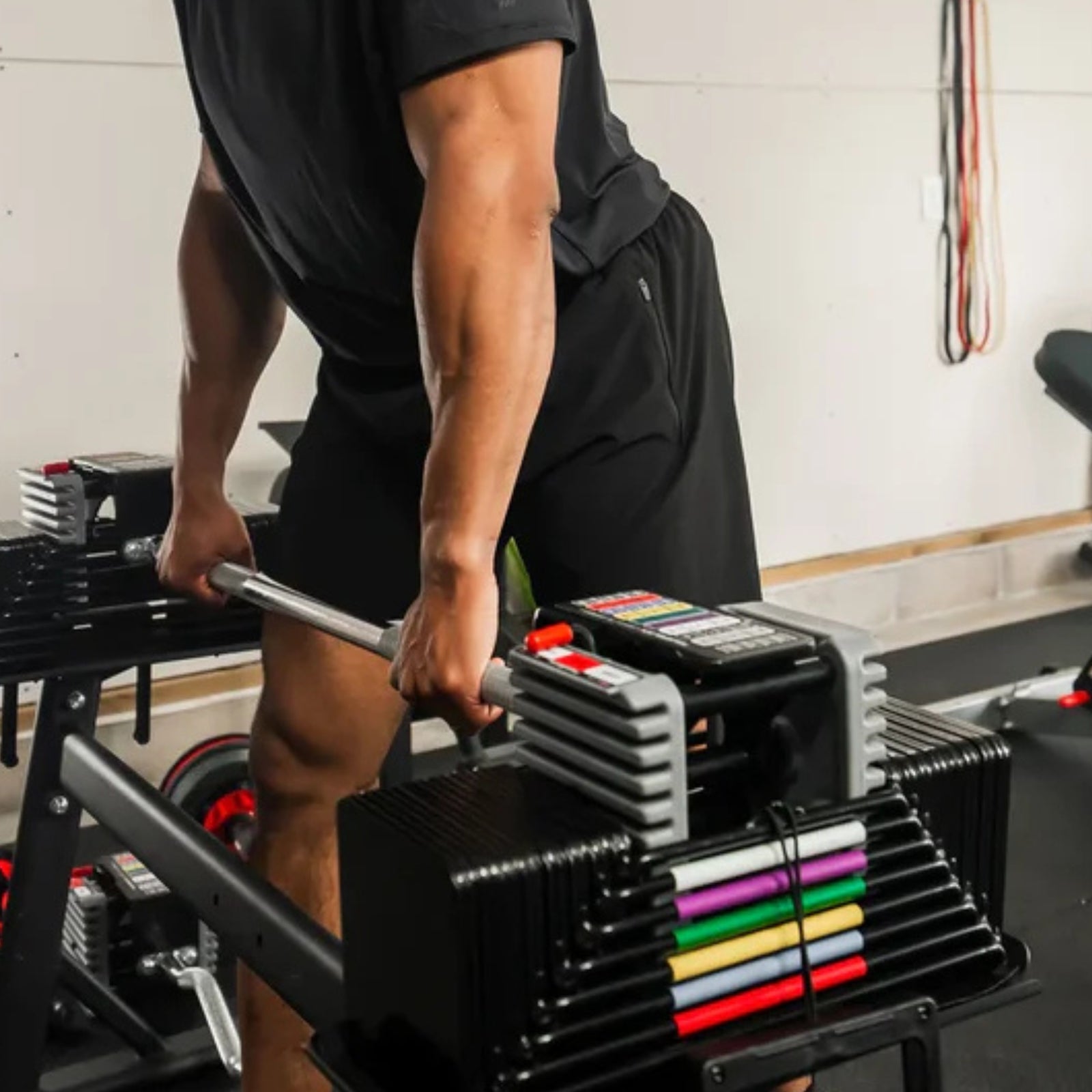 Powerblock PBELSB Straight Bar Barbell voor Powerblock Elite Dumbbells