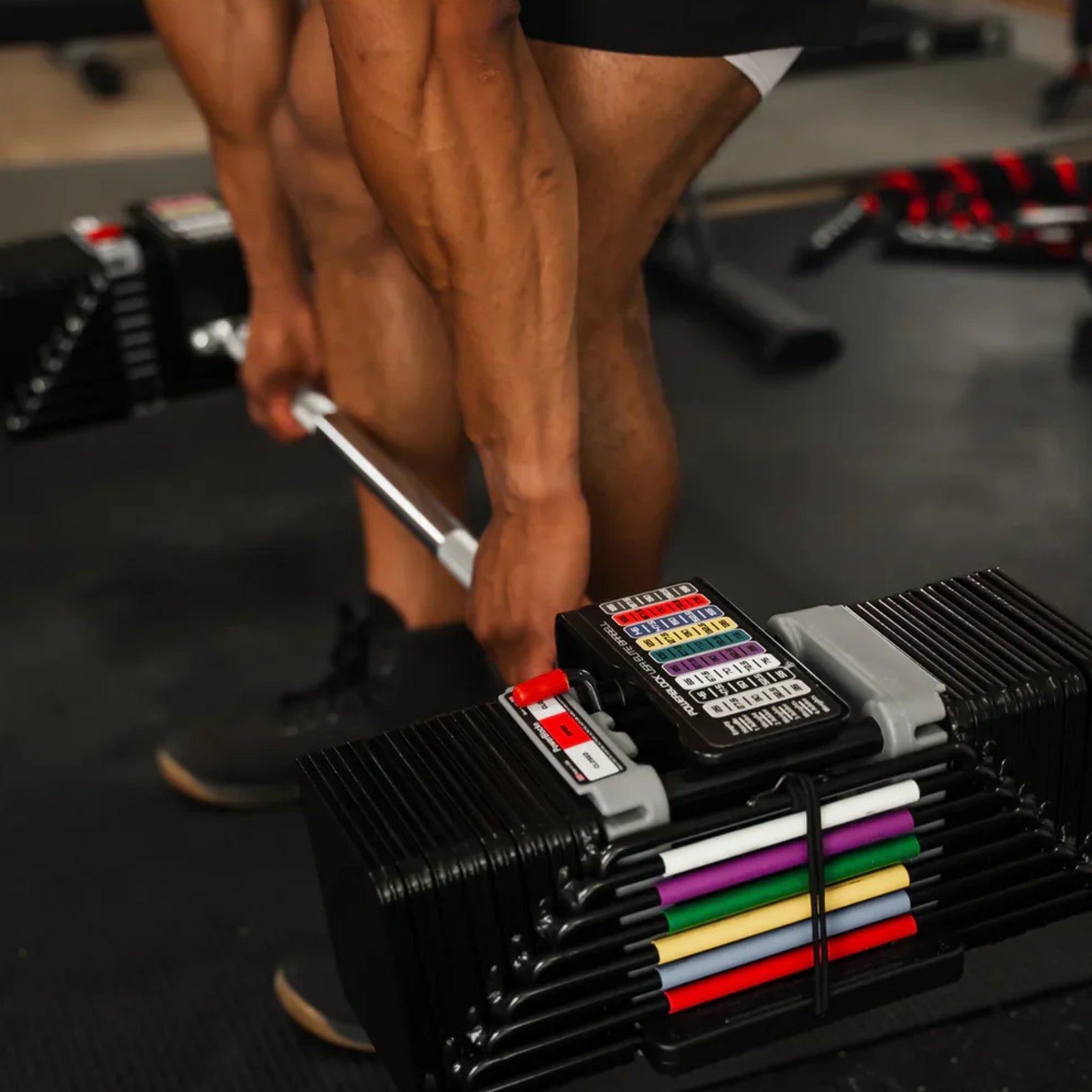 Powerblock PBELSB Straight Bar Barbell voor Powerblock Elite Dumbbells