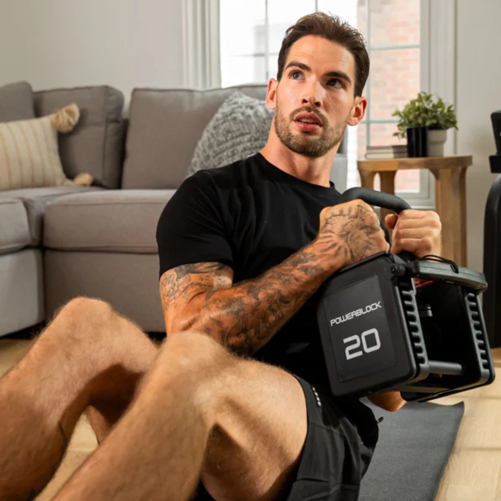 Poignée de kettlebell PowerBlock Pro 100 Series pour haltères Pro 100 EXP et Commercial Pro 100 EXP