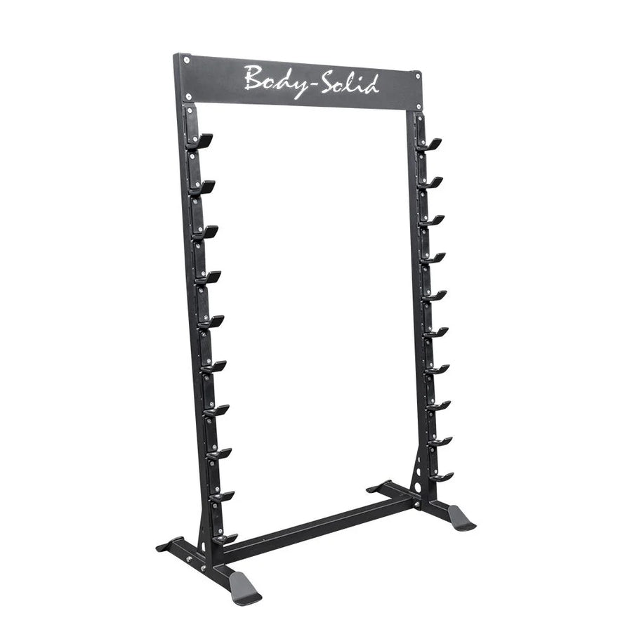 Pro Clubline SBS100 Horizontaal Barbell Rack - Opslagsysteem voor 10 halterstangen