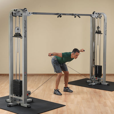 Body-Solid Pro Clubline SCC1200 Cable Crossover - Steekgewichten