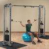 Body-Solid Pro Clubline SCC1200 Cable Crossover - Steekgewichten
