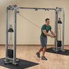 Body-Solid Pro Clubline SCC1200 Cable Crossover - Steekgewichten
