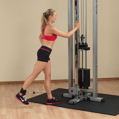 Body-Solid Pro Clubline SCC1200 Cable Crossover - Steekgewichten