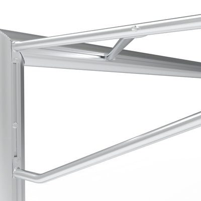 Professioneel aluminium demontabel senior voetbaldoel - Alusport TP710 - 732 x 244 x 170 cm - incl. net