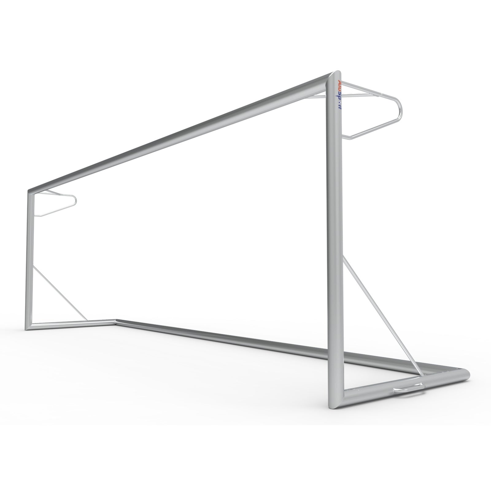 Professioneel aluminium demontabel senior voetbaldoel - Alusport TP710 - 732 x 244 x 170 cm - incl. net