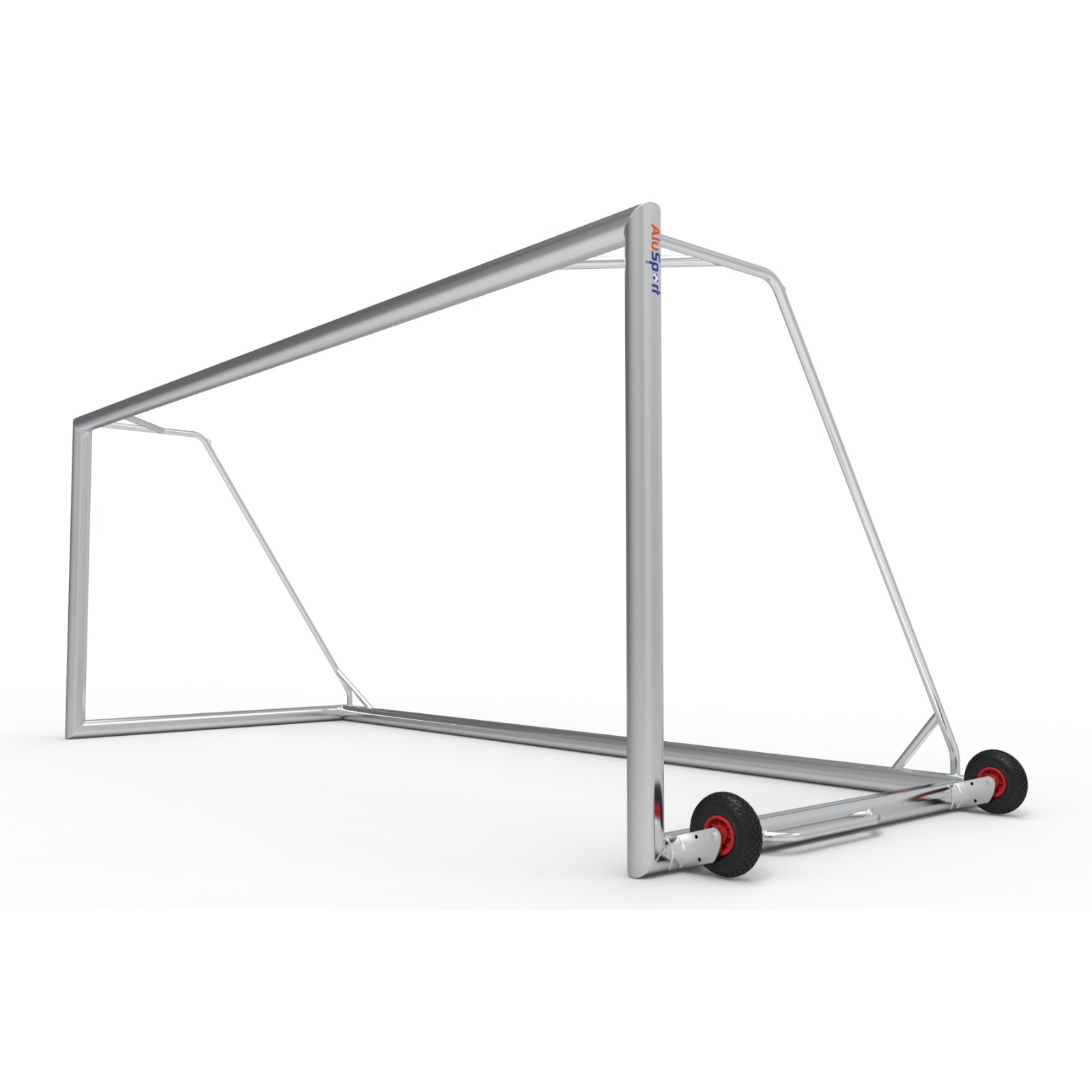 Professioneel aluminium senior voetbaldoel - Alusport TPW520 - 500 x 200 x 200 cm - incl. net