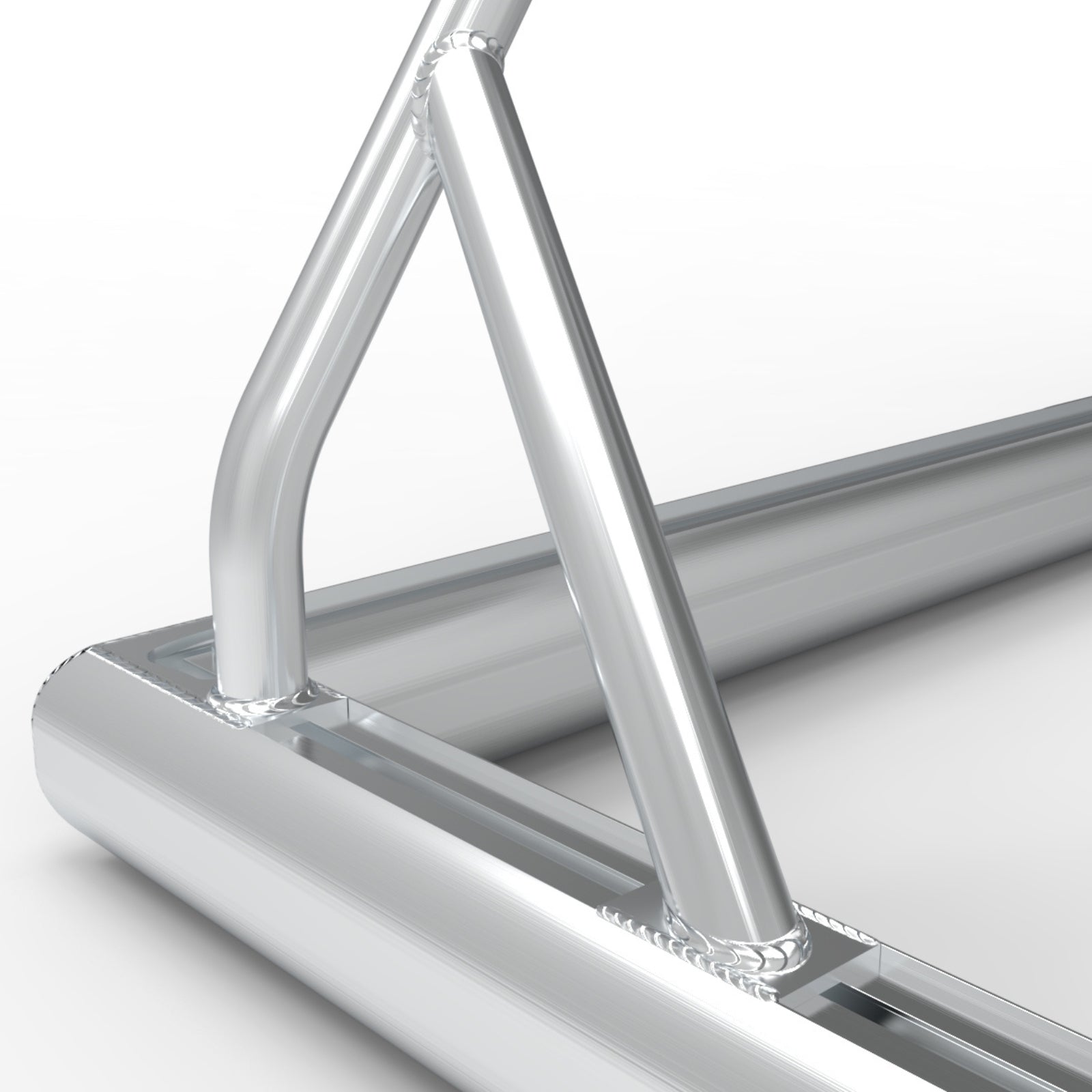 Professioneel aluminium senior voetbaldoel - Alusport TPW520 - 500 x 200 x 200 cm - incl. net