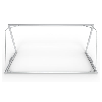 Professioneel aluminium senior voetbaldoel - Alusport TPW520 - 500 x 200 x 200 cm - incl. net