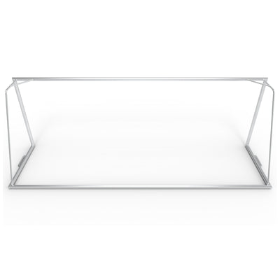 Professioneel aluminium senior voetbaldoel - Alusport TPW711 - 732 x 244 cm - incl. net