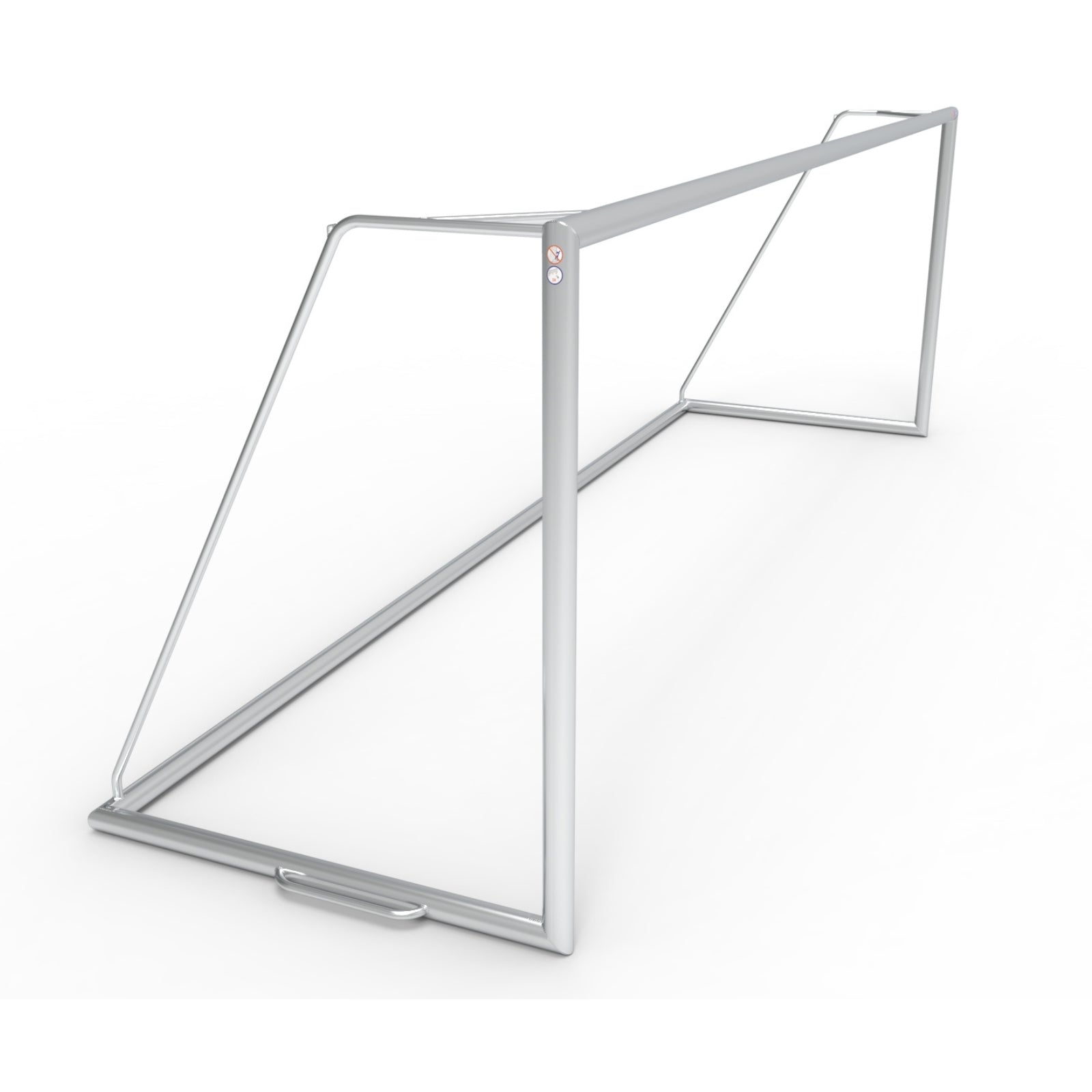 Professioneel aluminium senior voetbaldoel - Alusport TPW711 - 732 x 244 cm - incl. net