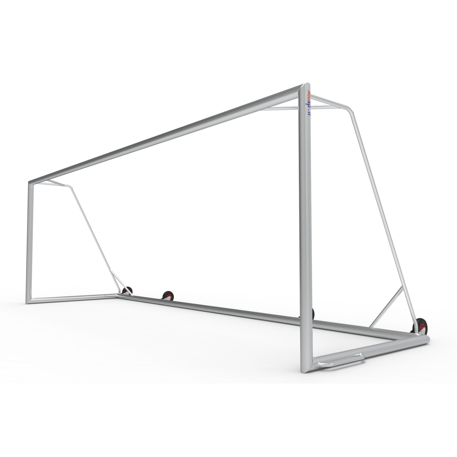 Professioneel aluminium senior voetbaldoel - Alusport TPW711 - 732 x 244 cm - incl. net