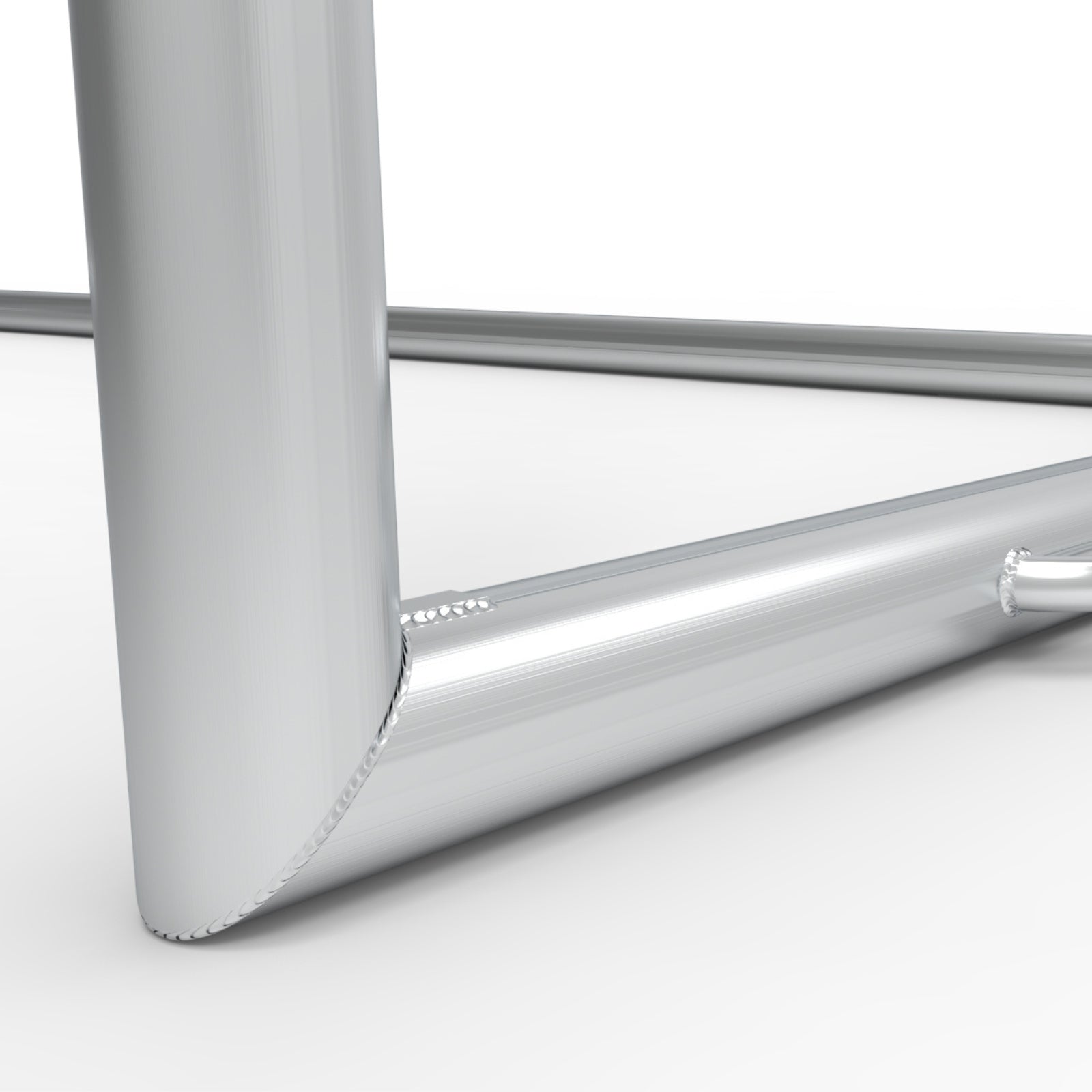 Professioneel aluminium senior voetbaldoel - Alusport TPW711 - 732 x 244 cm - incl. net