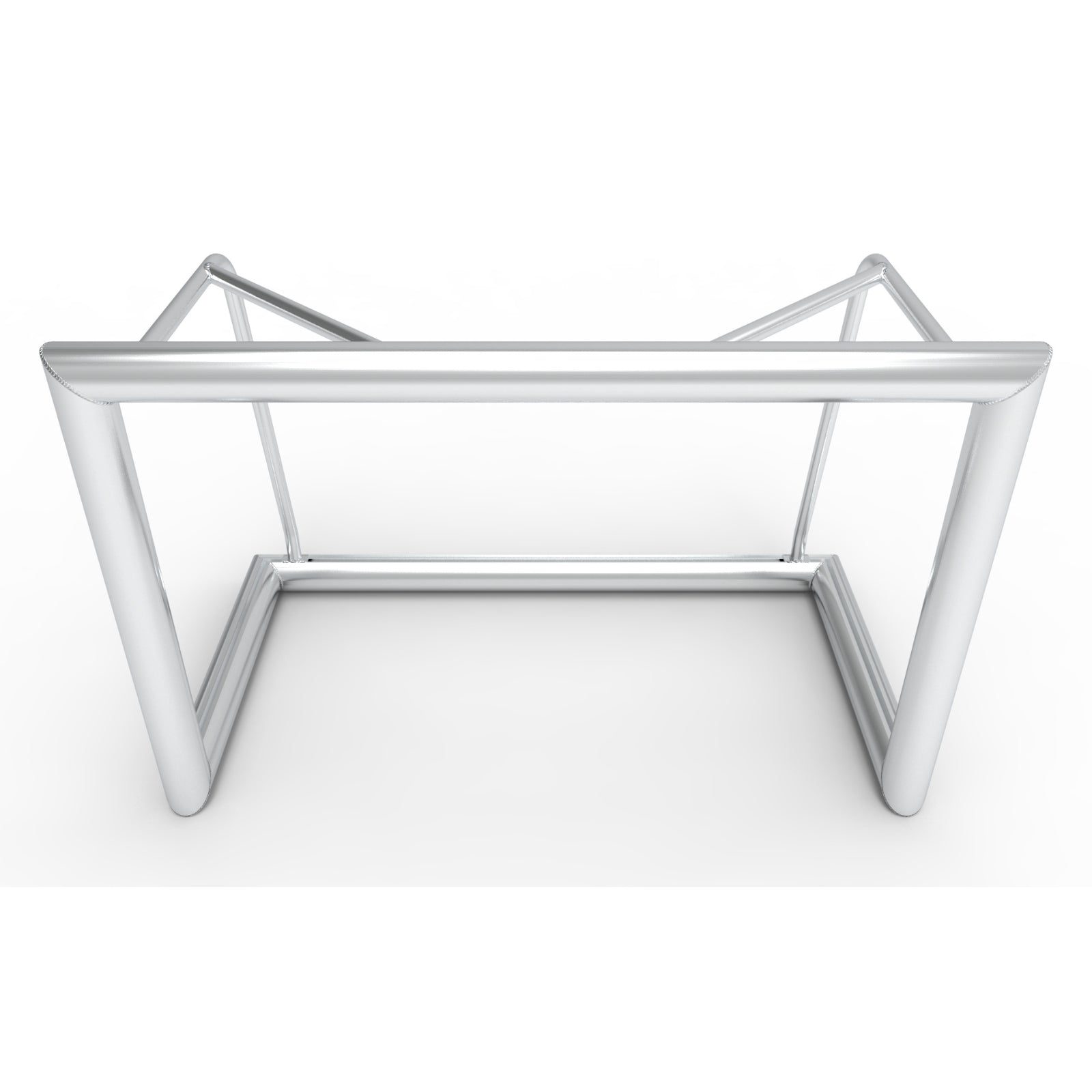 Professioneel aluminium voetbal trainingsdoel - Alusport TR1282 - 120 x 80 x 65 cm - incl. net