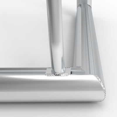 Professioneel aluminium voetbal trainingsdoel - Alusport TR1282 - 120 x 80 x 65 cm - incl. net