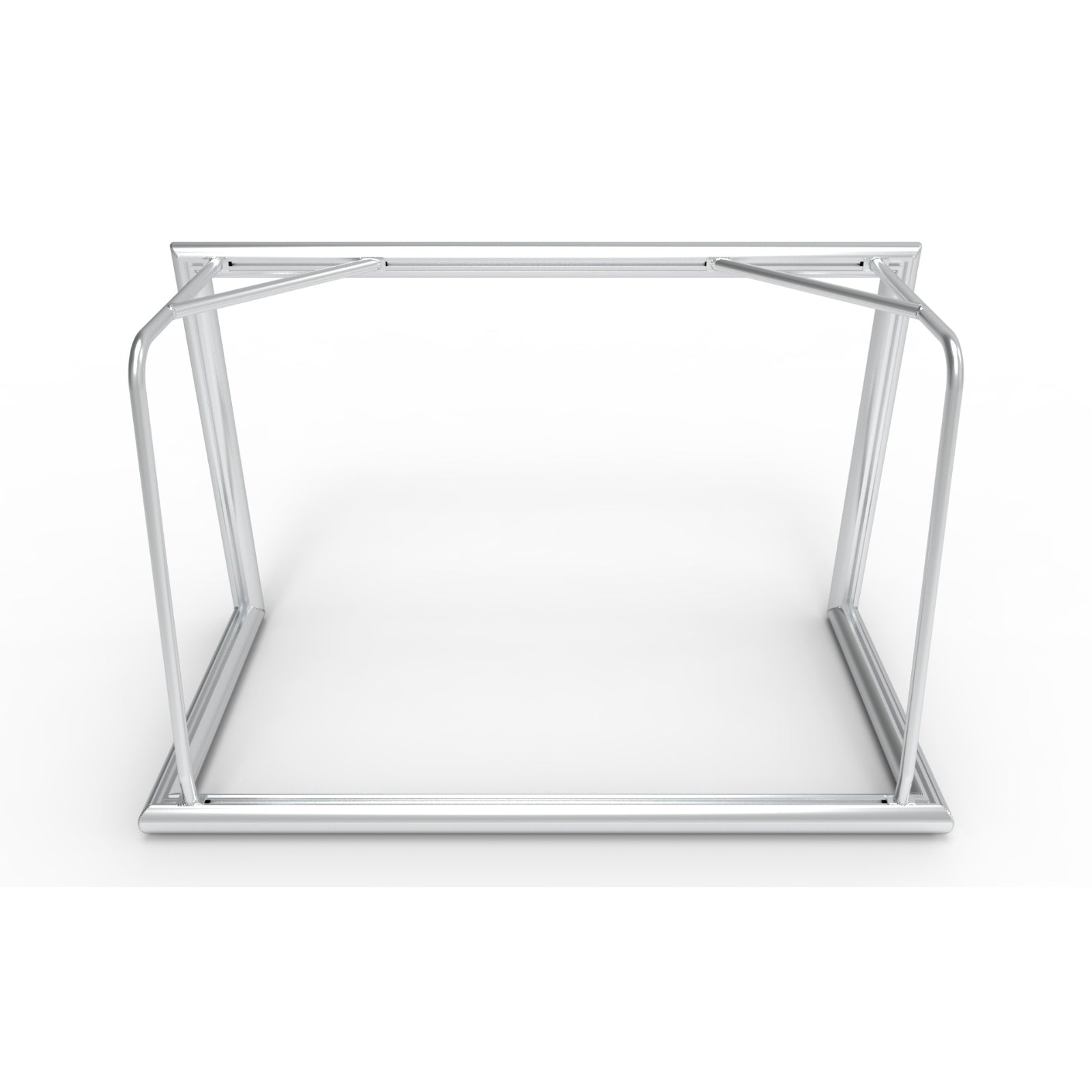 Professioneel aluminium voetbal trainingsdoel - Alusport TR1682 - 160 x 100 x 80 cm - incl. net