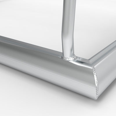 Professioneel aluminium voetbal trainingsdoel - Alusport TR1810 - 180 x 120 x 80 cm - incl. net