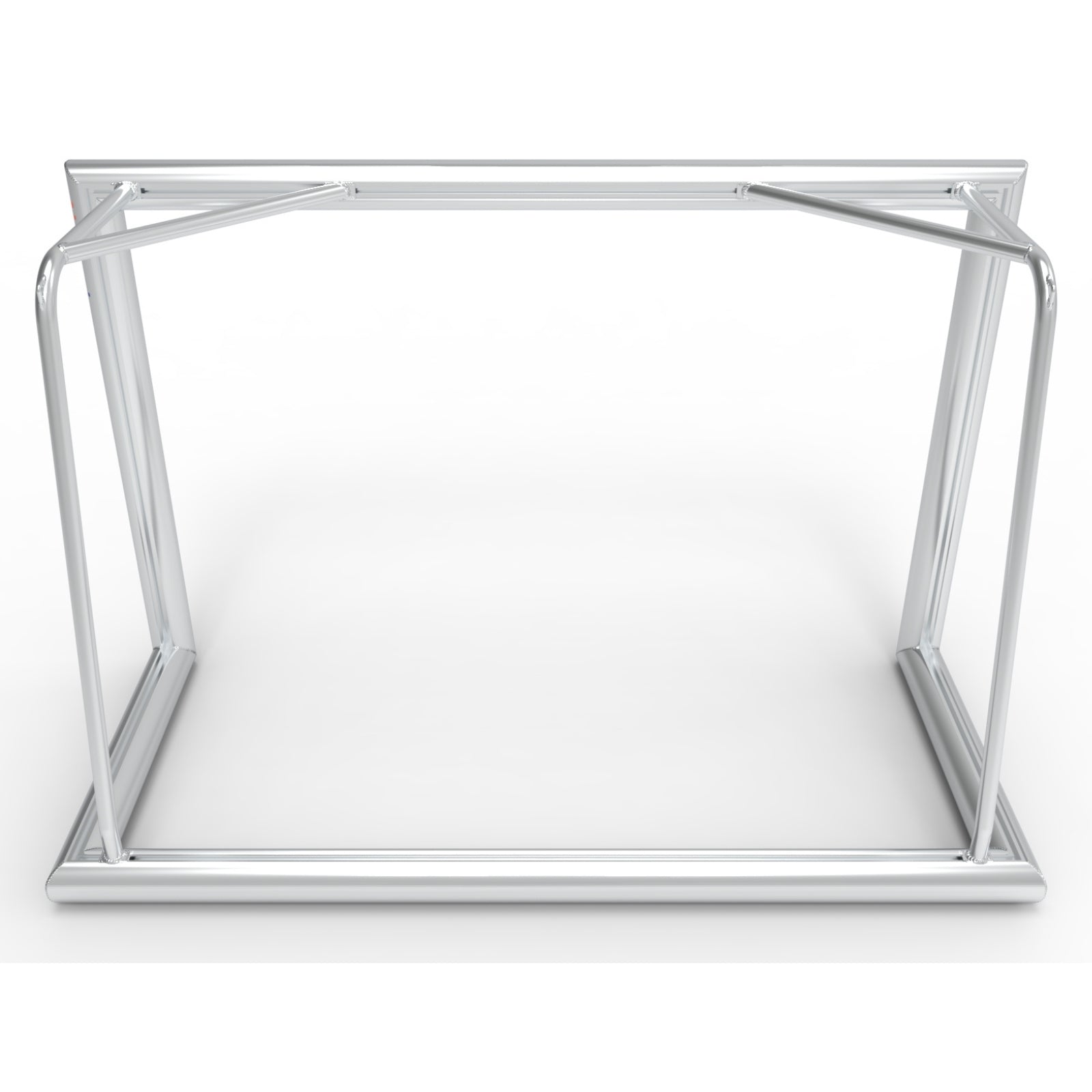 Professioneel aluminium voetbal trainingsdoel - Alusport TR1810 - 180 x 120 x 80 cm - incl. net