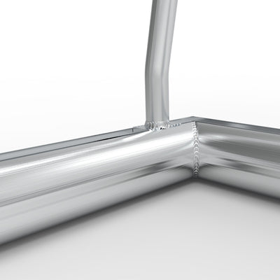 Professioneel aluminium voetbal trainingsdoel - Alusport TR2082 - 200 x 120 x 100 cm - incl. net