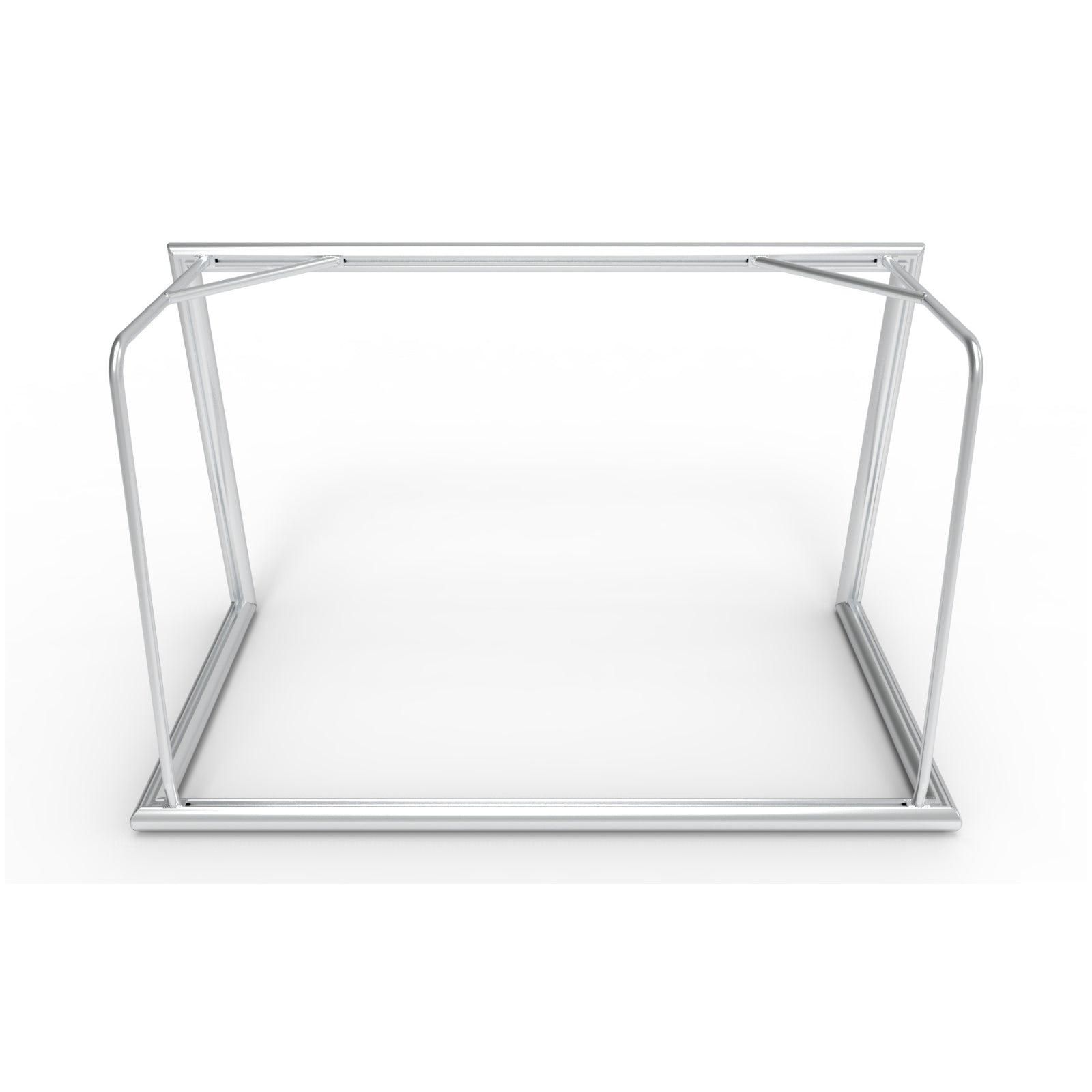 Professioneel aluminium voetbal trainingsdoel - Alusport TR2082 - 200 x 120 x 100 cm - incl. net