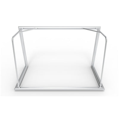 Professioneel aluminium voetbal trainingsdoel - Alusport TR2082 - 200 x 120 x 100 cm - incl. net