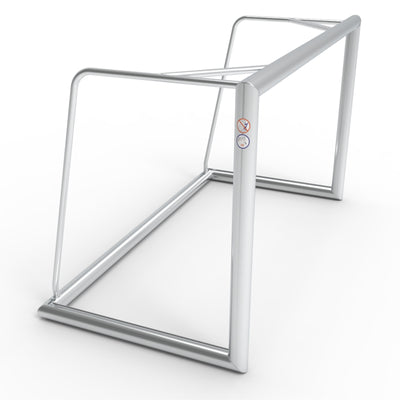 Professioneel aluminium voetbal trainingsdoel - Alusport TR2082 - 200 x 120 x 100 cm - incl. net
