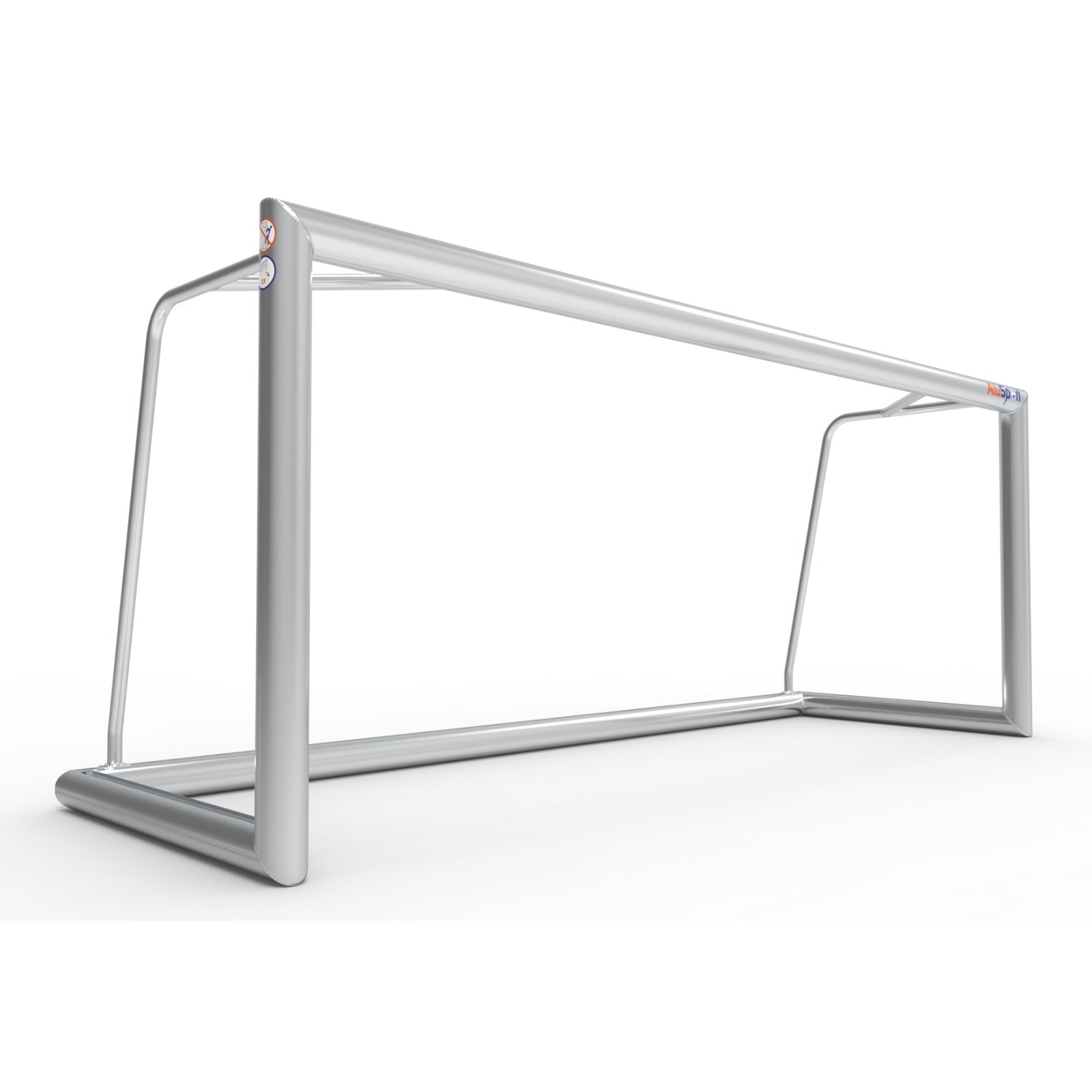 Professioneel aluminium voetbal trainingsdoel - Alusport TR2582 - 250 x 100 x 80 cm - incl. net