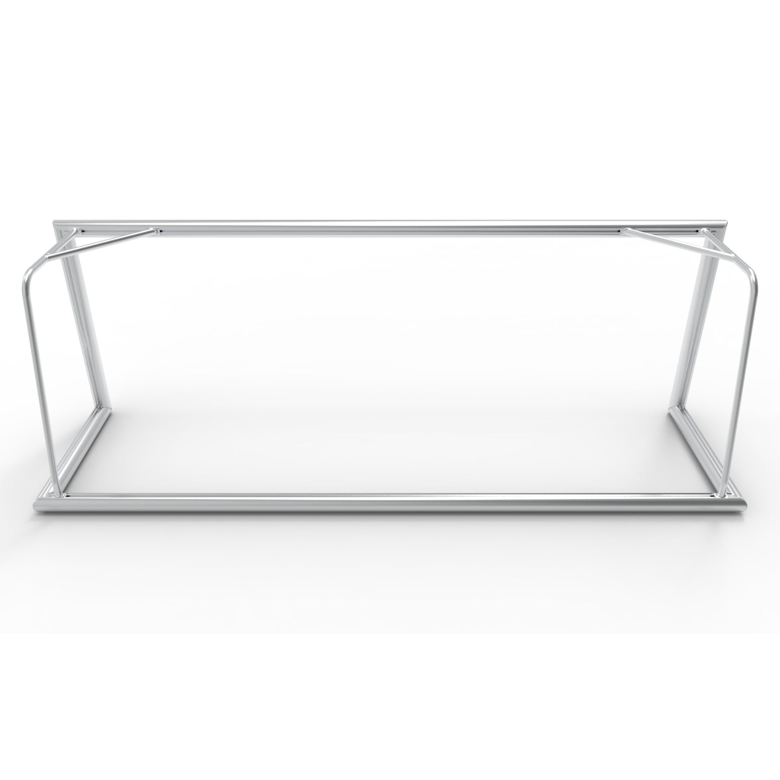 Professioneel aluminium voetbal trainingsdoel - Alusport TR3082 - 300 x 100 x 80 cm - incl. net