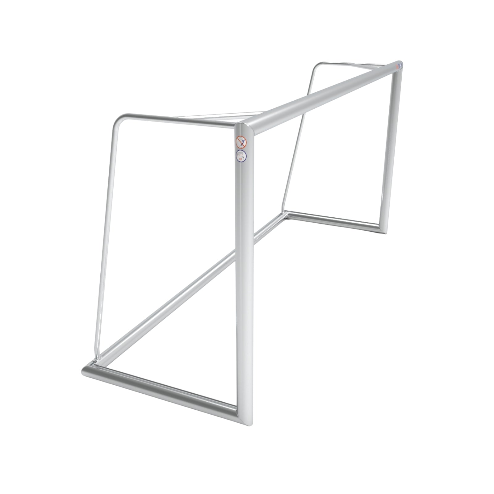 Professioneel aluminium voetbal trainingsdoel - Alusport TR3182 - 300 x 150 x 100 cm - incl. net