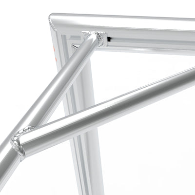 Professioneel aluminium voetbal trainingsdoel - Alusport TR3182 - 300 x 150 x 100 cm - incl. net