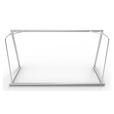 Professioneel aluminium voetbal trainingsdoel - Alusport TR3182 - 300 x 150 x 100 cm - incl. net